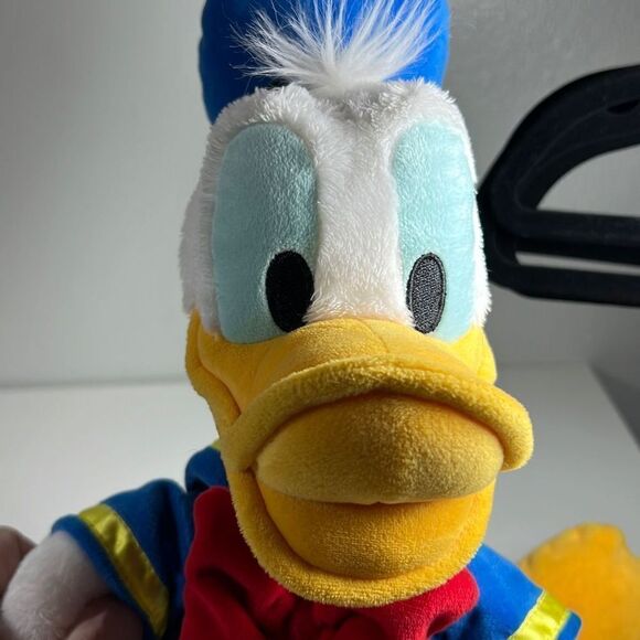 Walt Disney World Donald Duck Stuffed Animal. Blue & White. Medium Size. - Picture 5 of 7